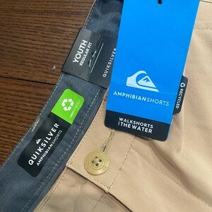 Quiksilver Youth Tan Amphibian Shorts
